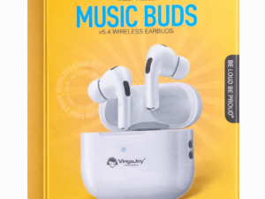 Earbuds- VINGAJOY BT-10 Music Buds | True Wireless Bluetooth Earbuds with Charging Case
