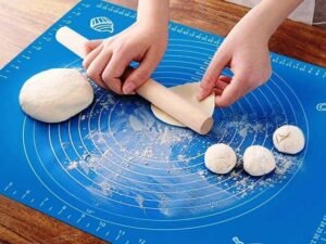 40 × 50 cm Reusable Silicone Roti Mat | Non-Stick Chapati & Dough Rolling Mat