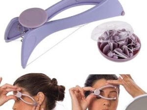 Silique Eyebrow Face & Body Hair Removal Threading Kit (Purple, 10 Threads Included)