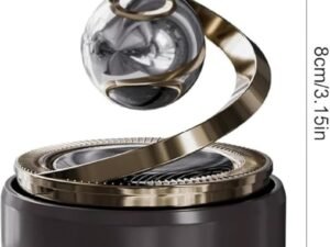 Solar Rotating Car Air Freshener – Fragrance Diffuser for Dashboard – Car Perfume
