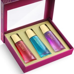 Secret Temptation EAU De Parfum Gift Set for Women (Pack of 3 × 30 ml) – Ruby, Daisy & Jazz