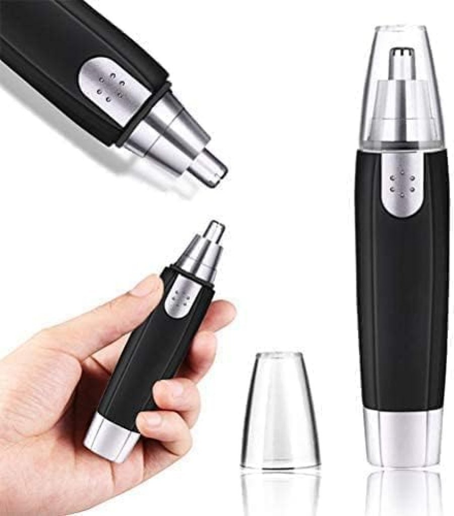Trimmer- Electric Nose & Ear Hair Trimmer with Stainless Steel Blades for Men & Women - Image 2