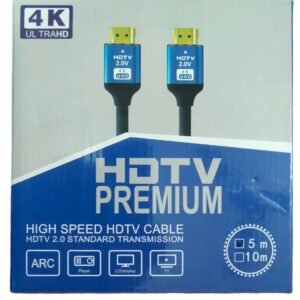 HDMI- 4K Ultra HD High Speed HDMI Cable (Version 2.0) – 5 Meter