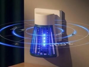 Electric Mosquito Killer Lamp with Switch – USB Plug Night Bug Zapper for Home
