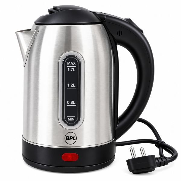 Electric Kettle- BPL 1.7L Electric Kettle – 1200W, Stainless Steel, BEKPS00517 - Image 2