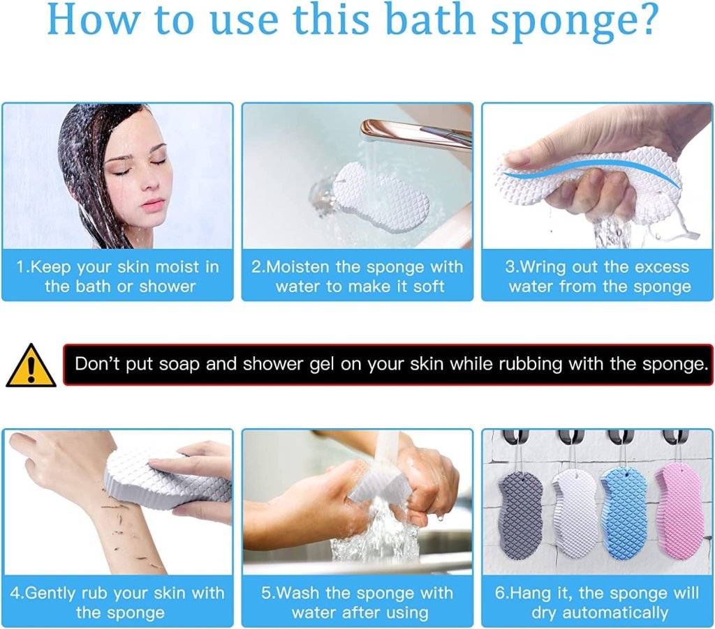 Bath & Baby Bath Sponge Combo – 2 Pieces - Image 7