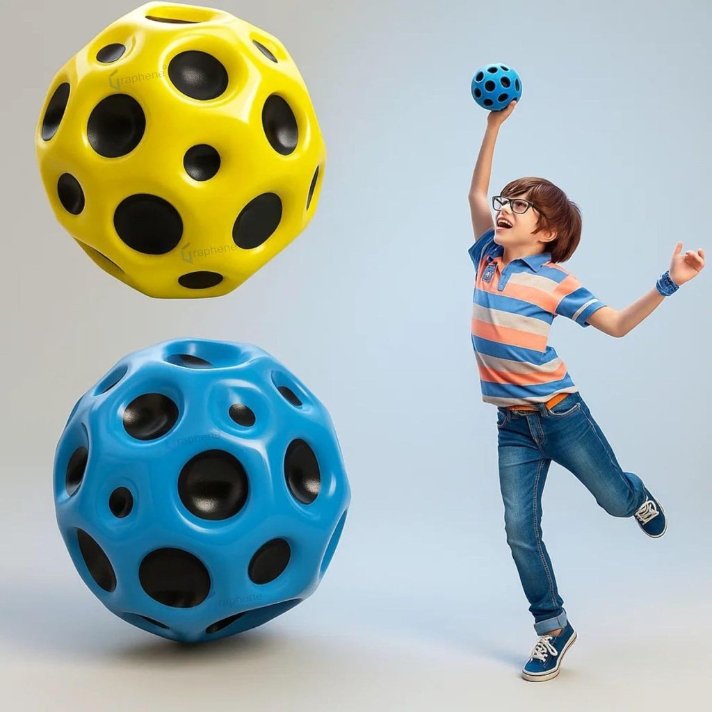 Bouncing Moon Ball – Pack of 2 - Image 2