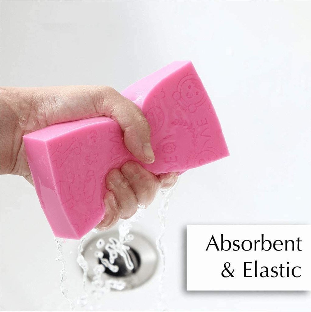 Bath & Baby Bath Sponge Combo – 2 Pieces - Image 2